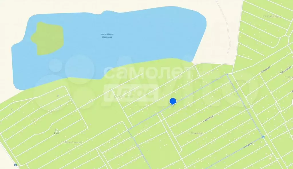Участок 6,1 сот. (СНТ, ДНП) - Фото 1