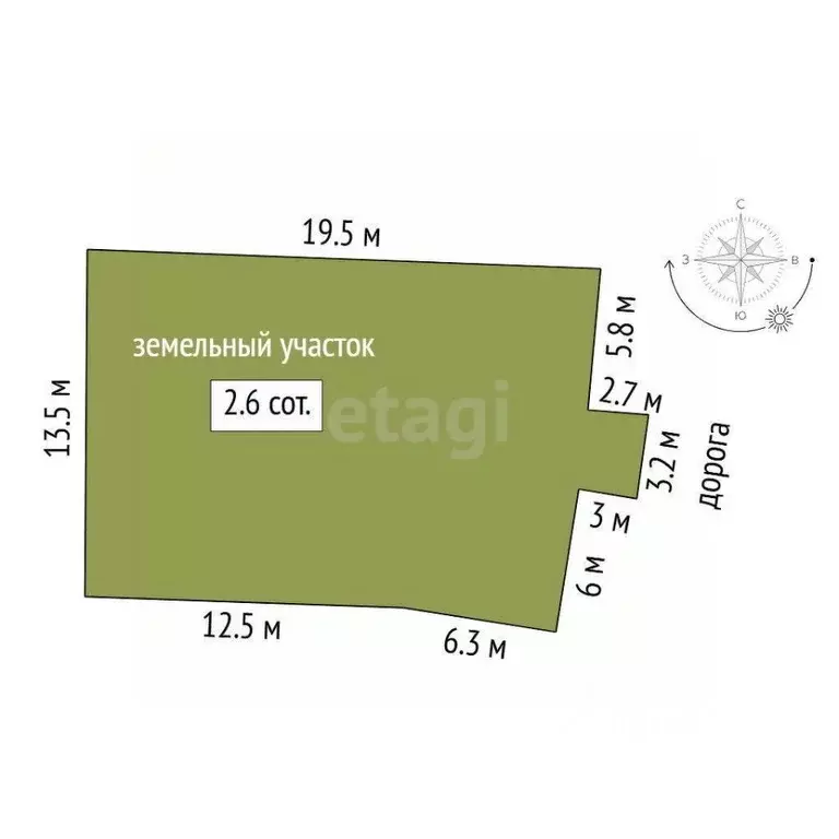 Дом в Тюменская область, Тюменский муниципальный округ, с. Ембаево ул. ... - Фото 1