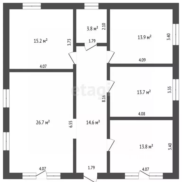 Дом в Татарстан, Альметьевск Поселковая ул., 10 (101 м) - Фото 2