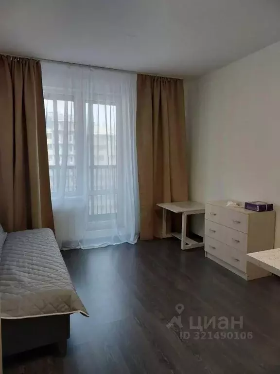 1-к кв. Санкт-Петербург ул. Верхне-Каменская, 9к1 (25.0 м) - Фото 0