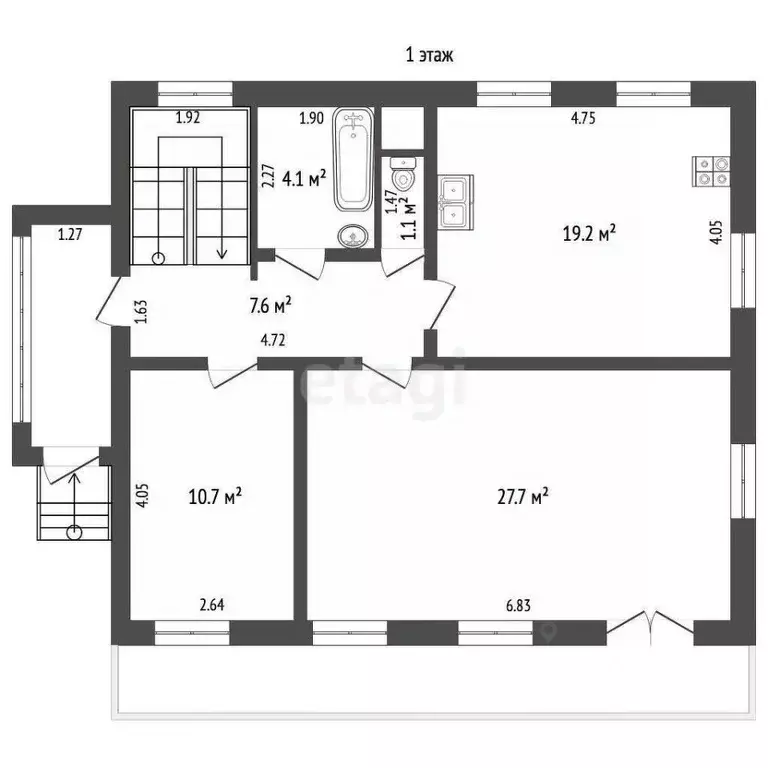 Дом в Калининградская область, Неманский муниципальный округ, пос. ... - Фото 2
