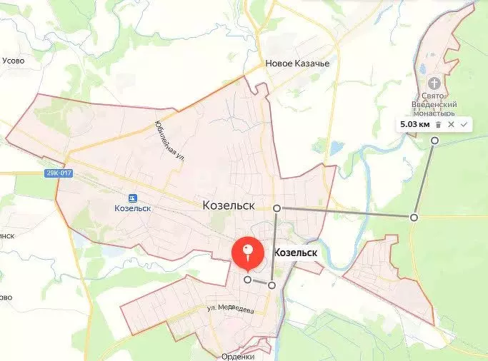 Участок в Калужская область, Козельск  (21.3 сот.) - Фото 0