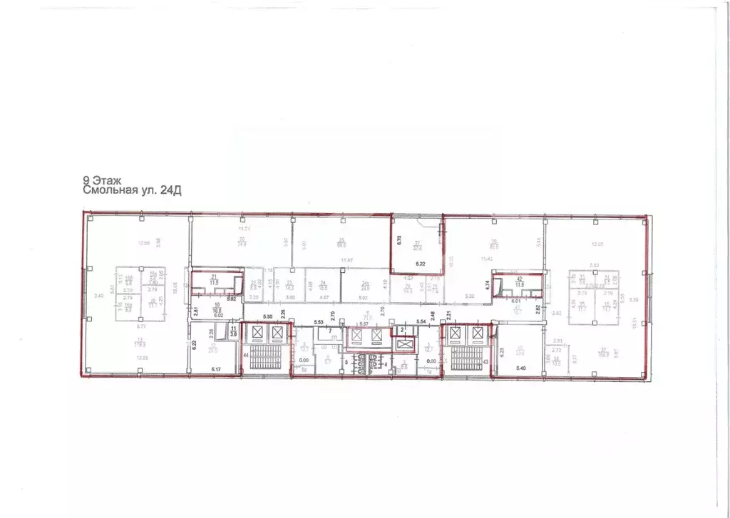 Помещение свободного назначения в Москва Смольная ул., 24Д (1100 м) - Фото 2