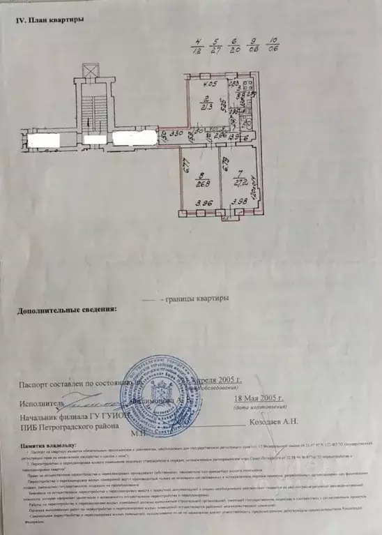 3-к кв. Санкт-Петербург Большая Пушкарская ул., 34Б (105.1 м) - Фото 2