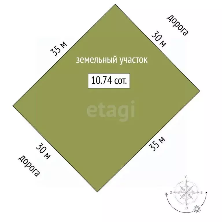 Участок в Коми, с. Усть-Кулом  (10.74 сот.) - Фото 1