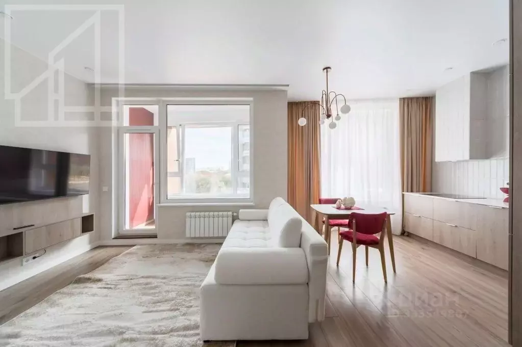2-к кв. Москва Нагатинская наб., 4Бк2 (50.0 м) - Фото 1