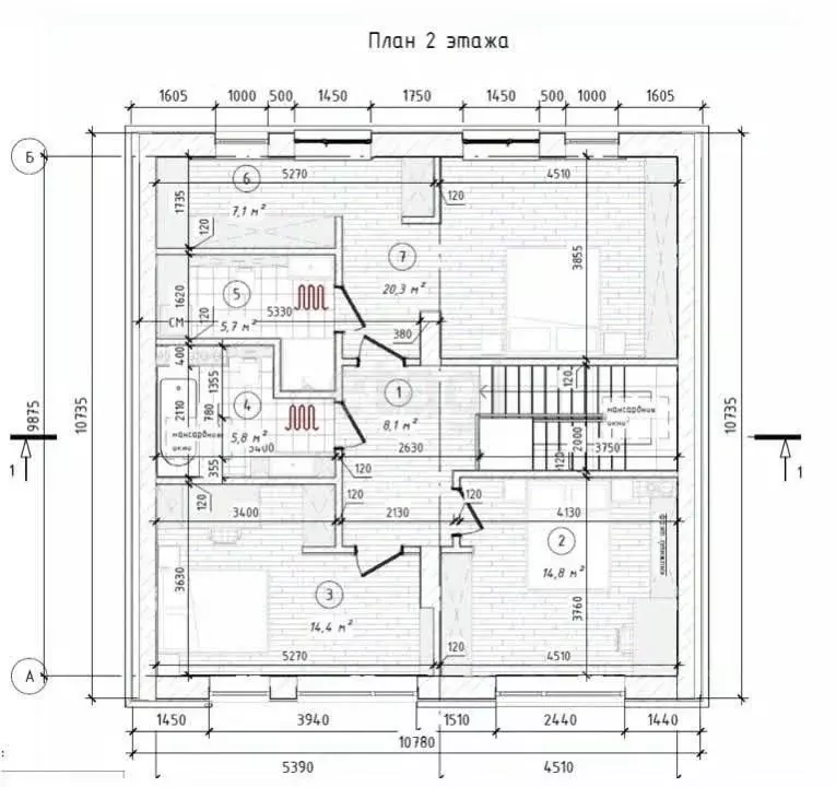 Дом в Костромская область, Костромской район, Бакшеевское с/пос, пос. ... - Фото 1