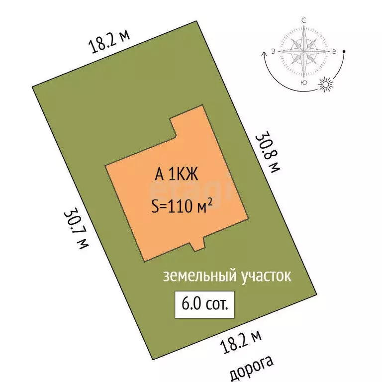 Дом в Тюменский муниципальный округ, село Мальково (110 м) - Фото 2