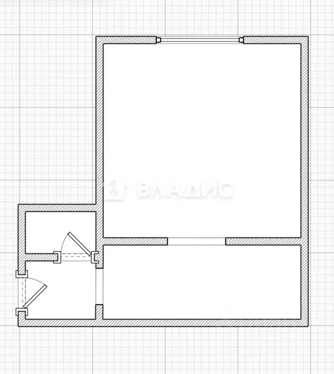 Студия Пензенская область, Пенза ул. 65-летия Победы, 29 (41.1 м) - Фото 2