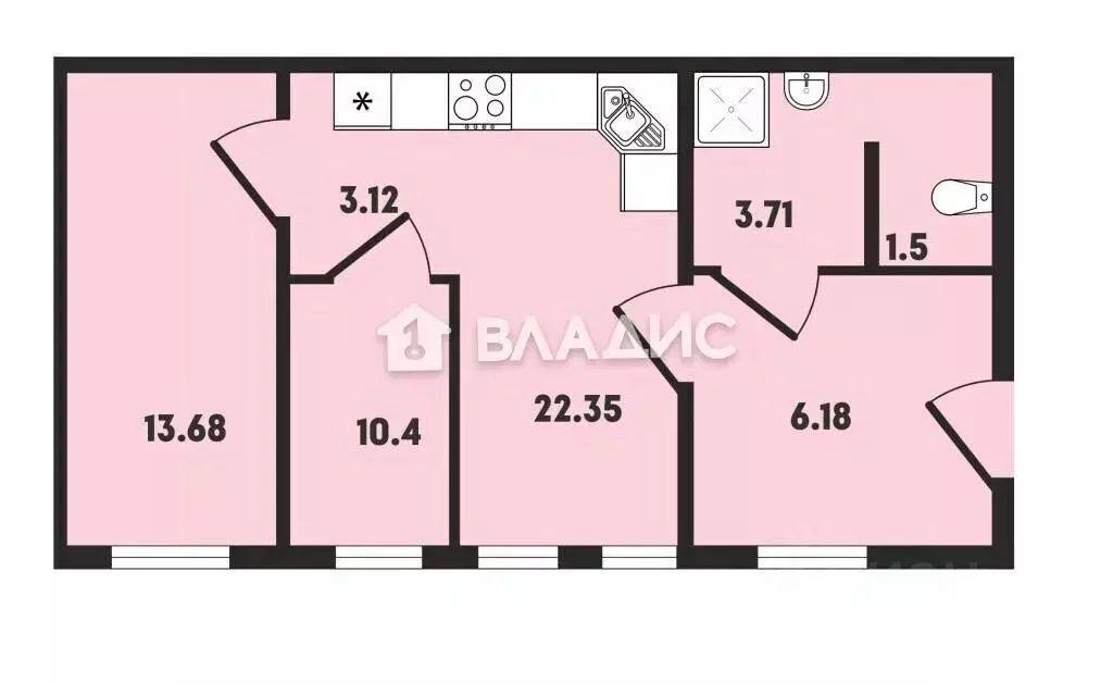 Офис в Санкт-Петербург Почтамтская ул., 1 (61 м) - Фото 2