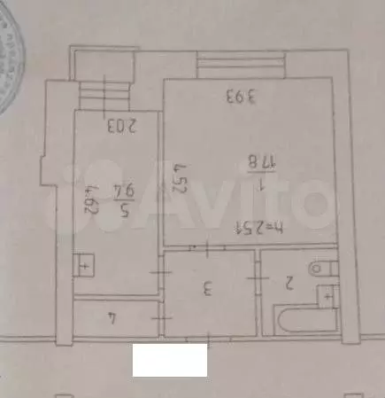 1-к. квартира, 36,5 м, 4/9 эт. - Фото 0