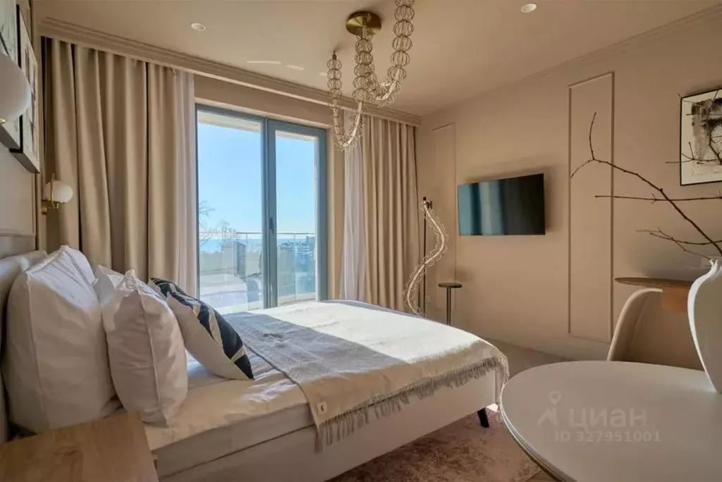 Студия Краснодарский край, Сочи ул. Володарского, 6к3 (27.4 м) - Фото 1