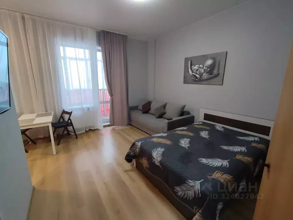 Студия Пермский край, Пермь Полевая ул., 10 (37.0 м) - Фото 1