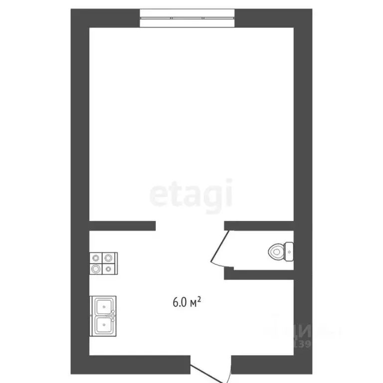 1-к кв. Тюменская область, Тюмень ул. Червишевский Тракт, 68 (18.5 м) - Фото 1