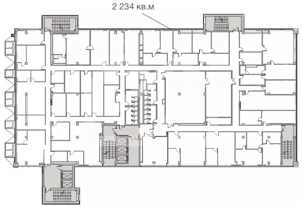 Помещение свободного назначения в Москва Верейская ул., 11 (2234 м) - Фото 2
