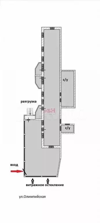 Свободное торговое 332 м вао Тмн - Фото 0