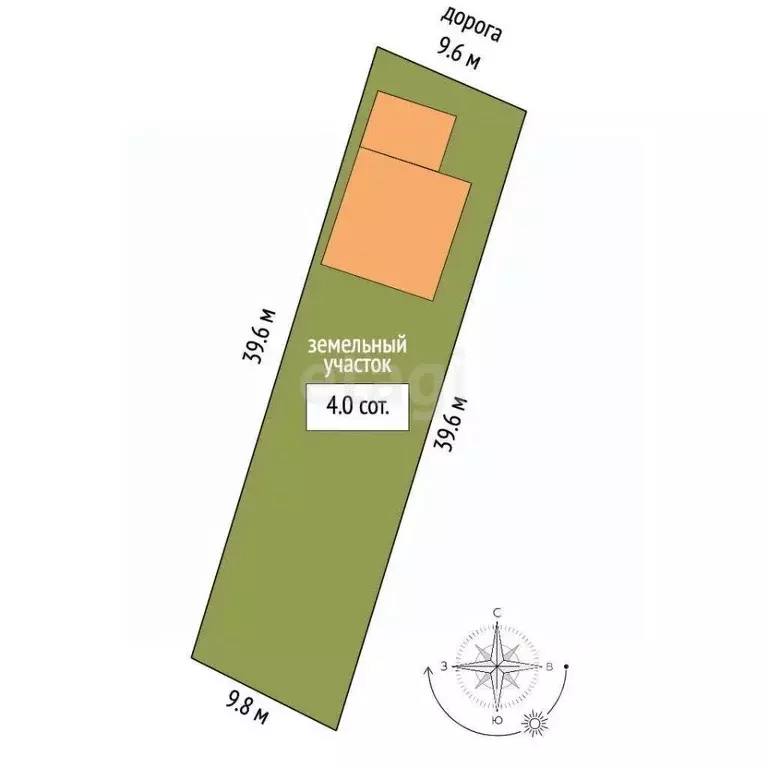 Дом в Севастополь Бентос ТСН, 50 (96 м) - Фото 1