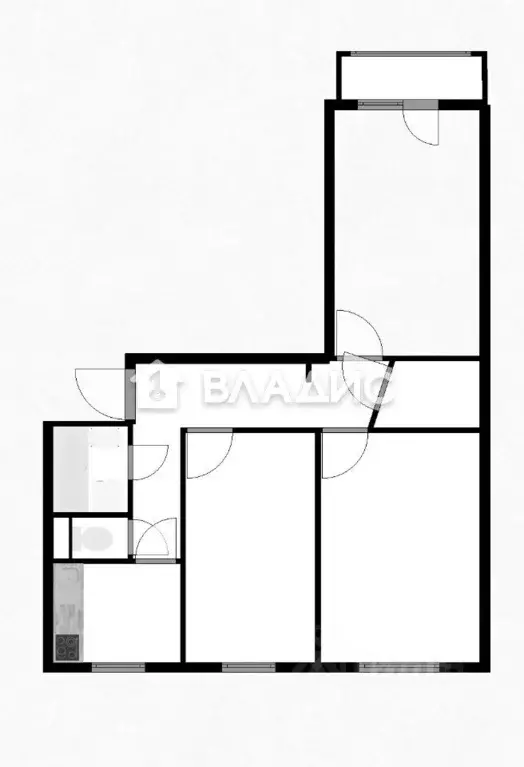 3-к кв. Москва ул. Фомичевой, 14К1 (58.9 м) - Фото 2