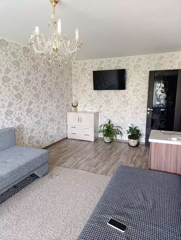 1-к. квартира, 37 м, 7/9 эт. - Фото 1