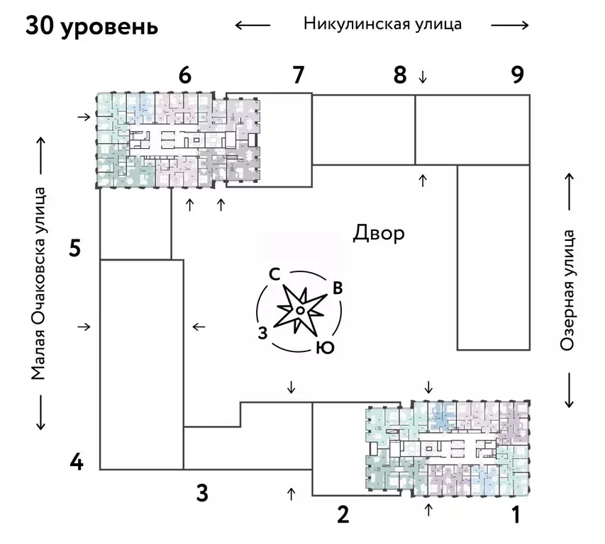 3-к кв. Москва Озерная ул., 42С7 (59.9 м) - Фото 1