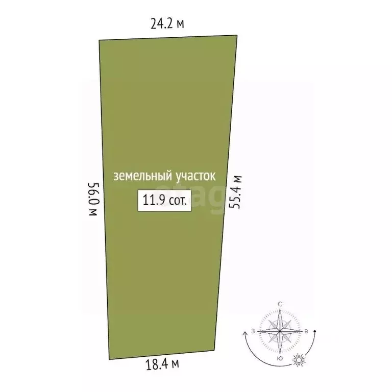 Участок в Мордовия, Лямбирский район, Большеелховское с/пос, с. ... - Фото 2