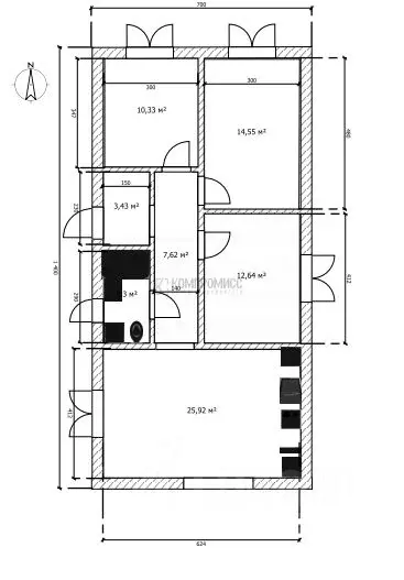 Дом в Краснодарский край, Динской район, с. Красносельское, Молодежный ... - Фото 2