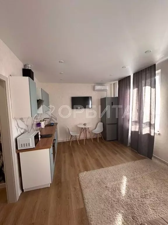 Студия Тюменская область, Тюмень ул. Фармана Салманова, 17 (26.2 м) - Фото 2