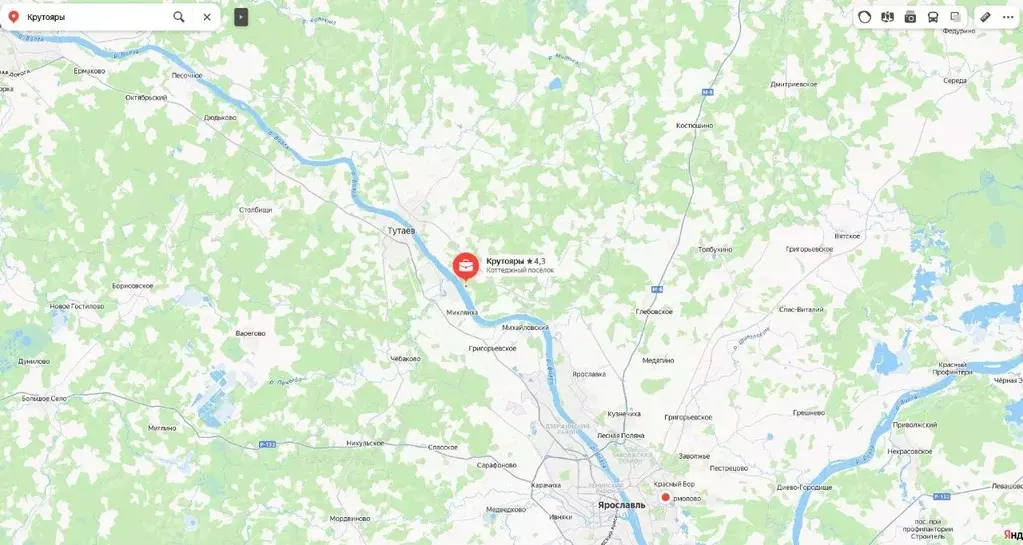 Коттедж в Ярославская область, Тутаевский муниципальный округ, д. ... - Фото 2