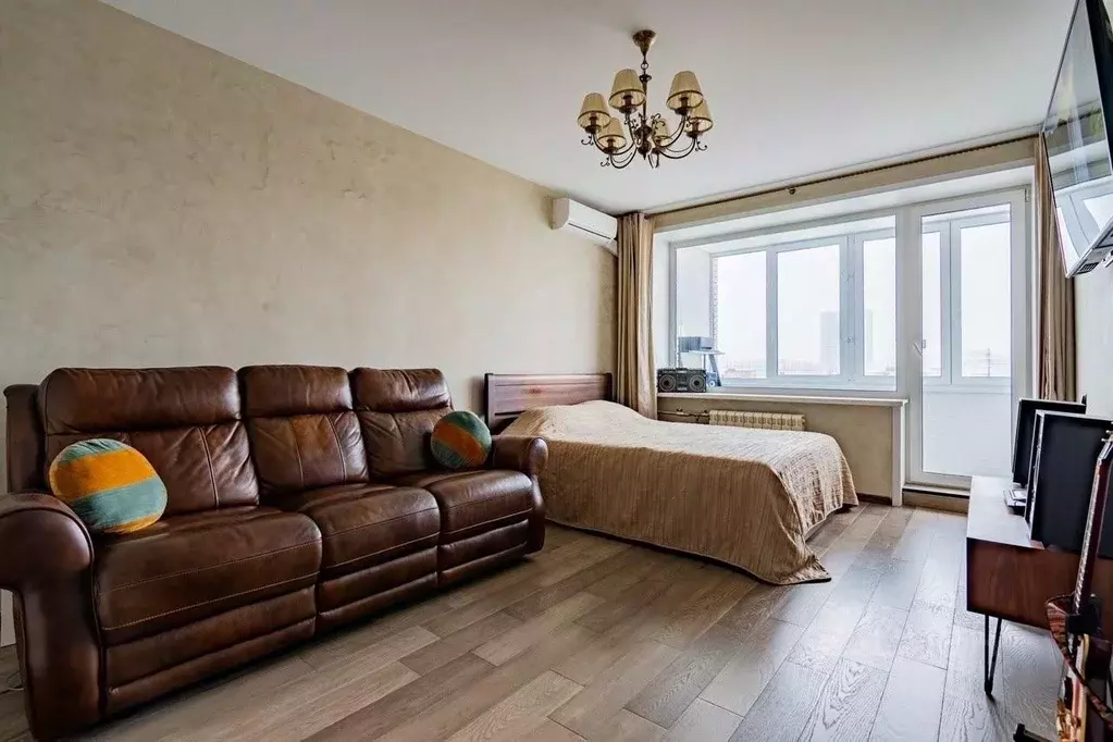 1-к кв. Москва Украинский бул., 3 (38.2 м) - Фото 1