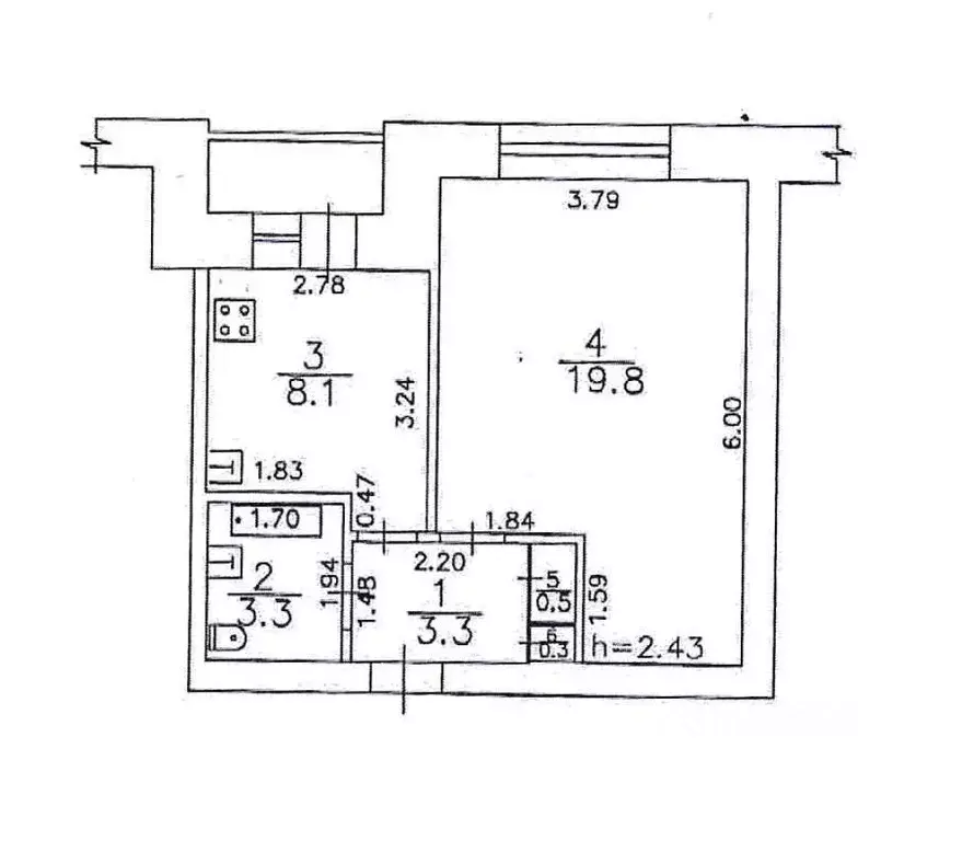 1-к кв. Кировская область, Киров Радужный мкр, пер. Школьный, 3 (35.3 ... - Фото 2