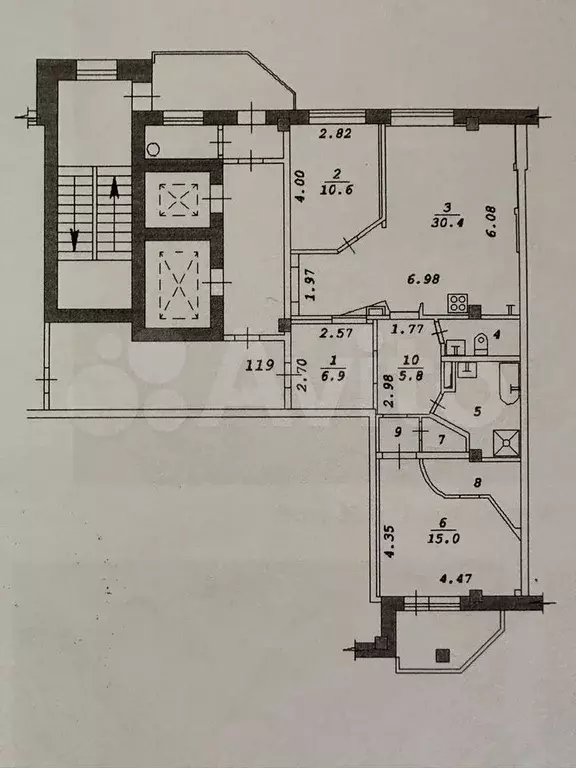 2-к. квартира, 90 м, 7/15 эт. - Фото 0