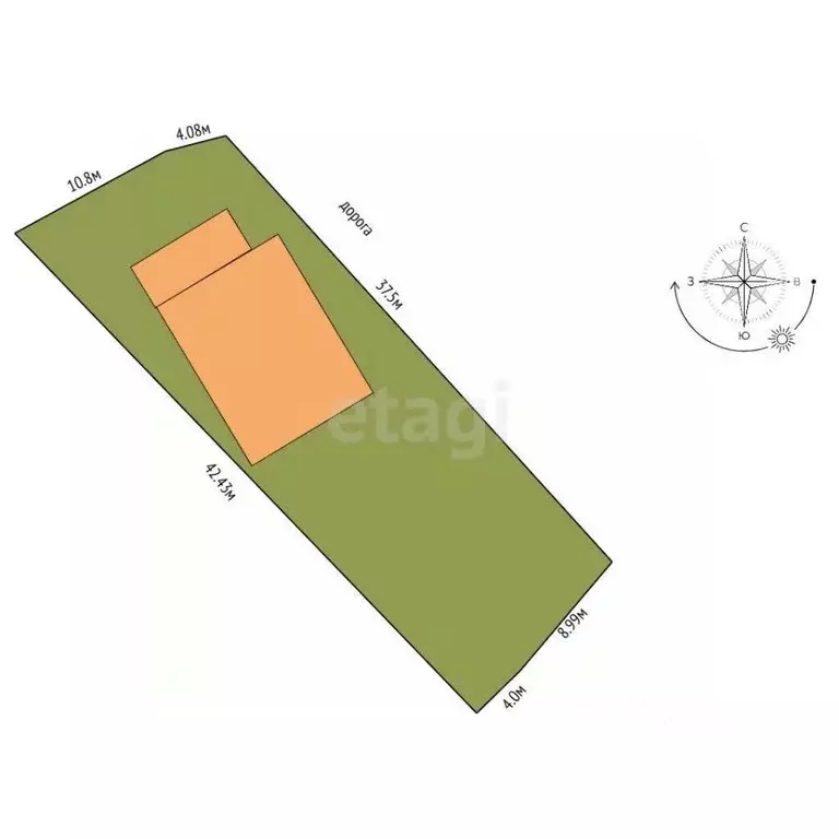 Дом в Тюменская область, Тобольск ул. Володарского, 98 (86 м) - Фото 1