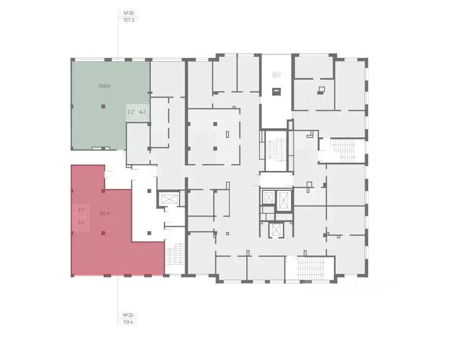 Офис в Санкт-Петербург Партизанская ул., 5 (118 м) - Фото 2