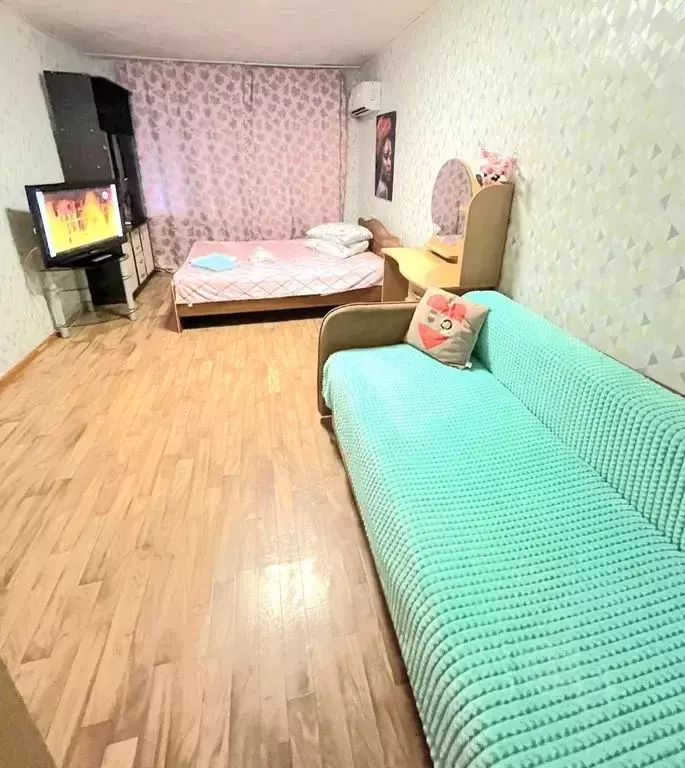 1-к кв. Хабаровский край, Хабаровск Амурский бул., 19А (33.0 м) - Фото 1