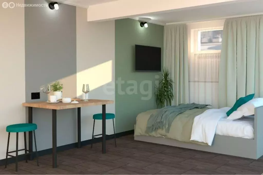 Квартира-студия: Санкт-Петербург, улица Ленина, 28 (14.2 м) - Фото 1
