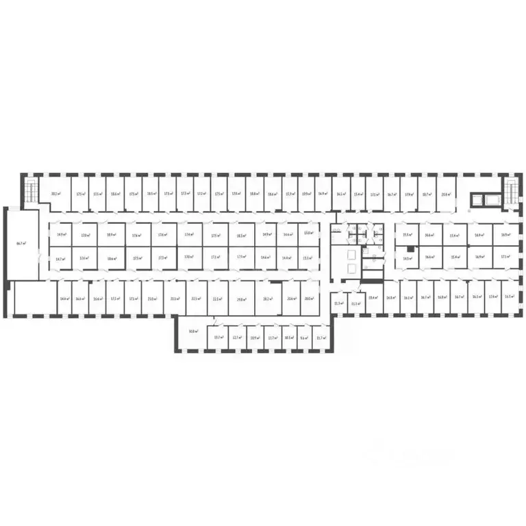 Торговая площадь в Тюменская область, Тюмень ул. Некрасова, 10 (14 м) - Фото 1