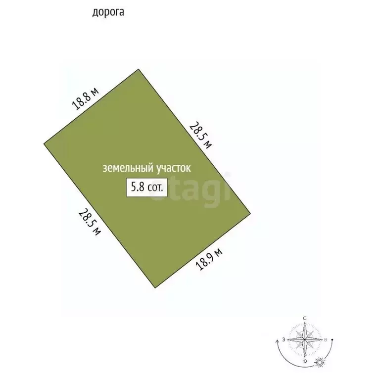 Участок в Ростовская область, Аксайский район, Старочеркасская ст-ца ... - Фото 2