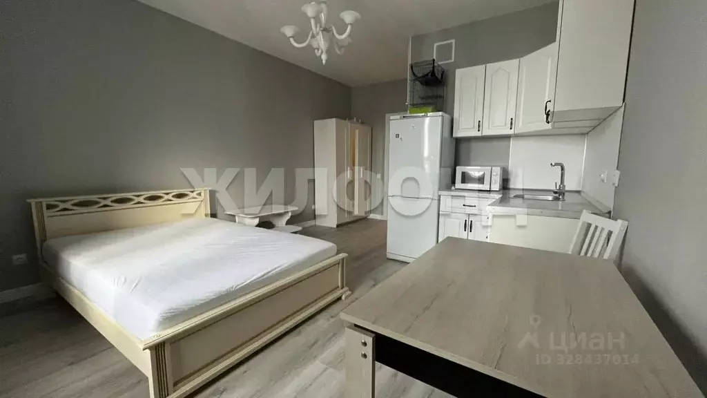 Студия Санкт-Петербург ул. Русановская, 17к1 (26.5 м) - Фото 2