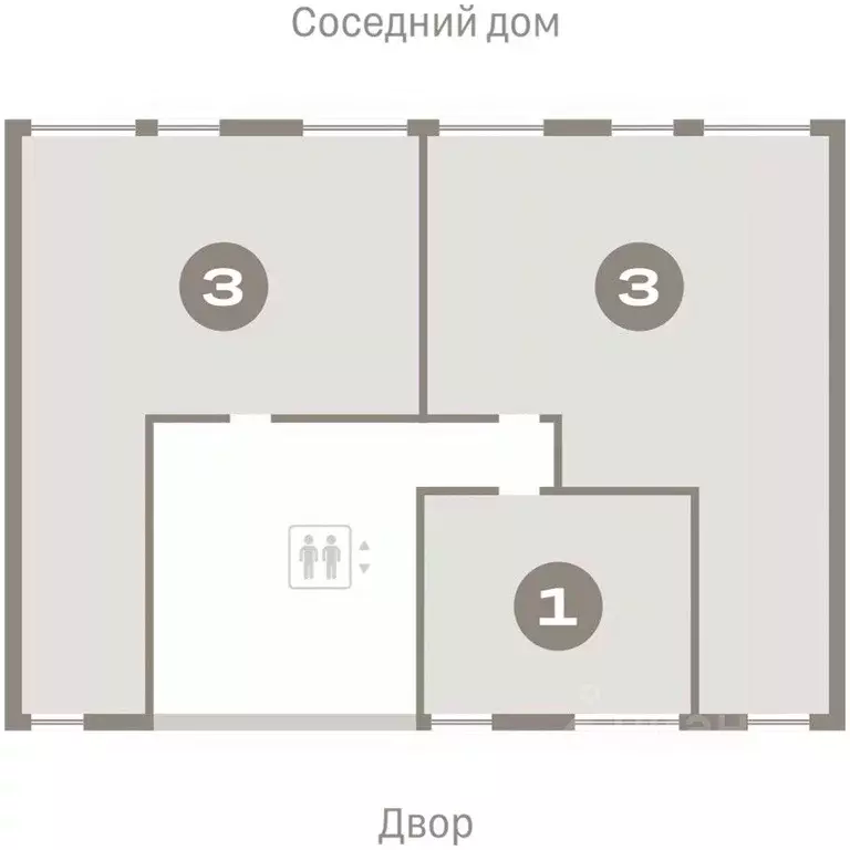 3-к кв. Ханты-Мансийский АО, Сургут 1-й мкр, Нефть жилой комплекс ... - Фото 1