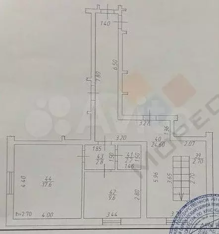 1-к. квартира, 32,5 м, 3/3 эт. - Фото 0