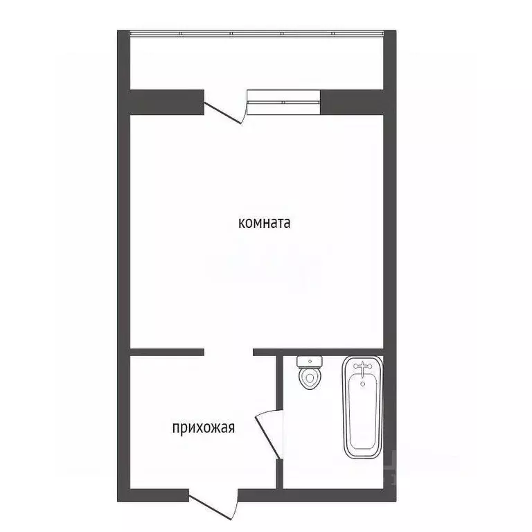 Студия Красноярский край, Красноярск ул. Вильского, 28 (33.3 м) - Фото 2