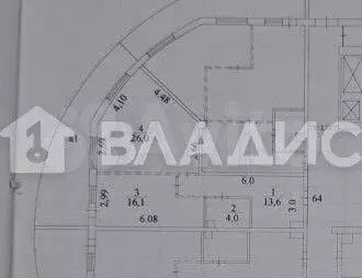 2-к. квартира, 59,7 м, 2/16 эт. - Фото 0