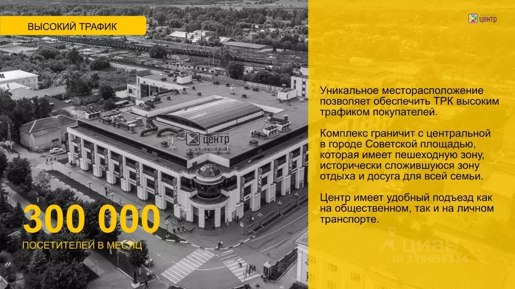Торговая площадь в Московская область, Дмитров Загорская ул., 22 (1000 ... - Фото 2