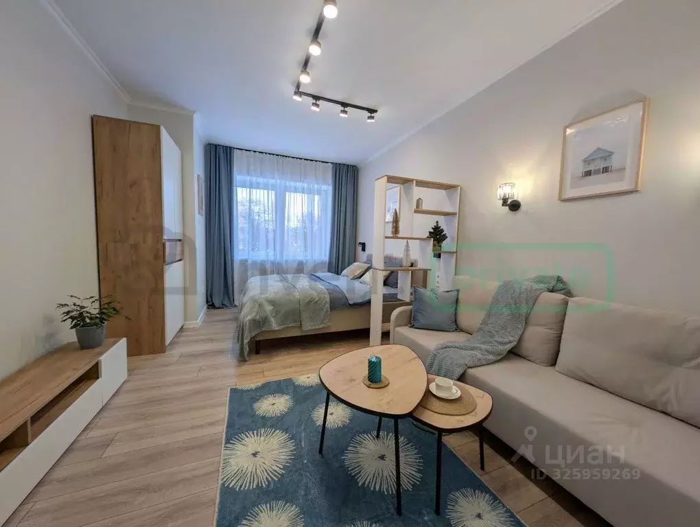 1-к кв. Калининградская область, Калининград Чкаловск мкр, ул. ... - Фото 1