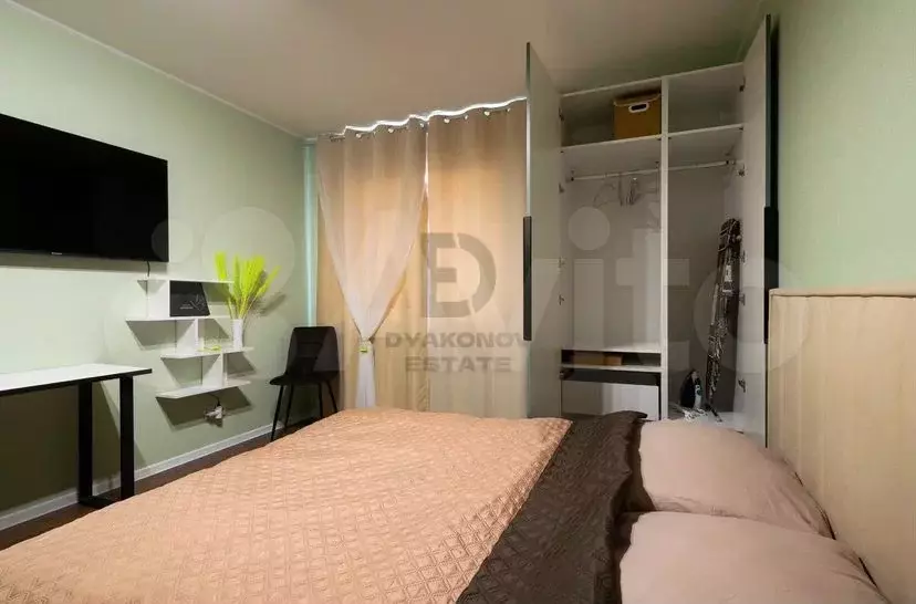 Квартира-студия, 21,3 м, 10/18 эт. - Фото 1