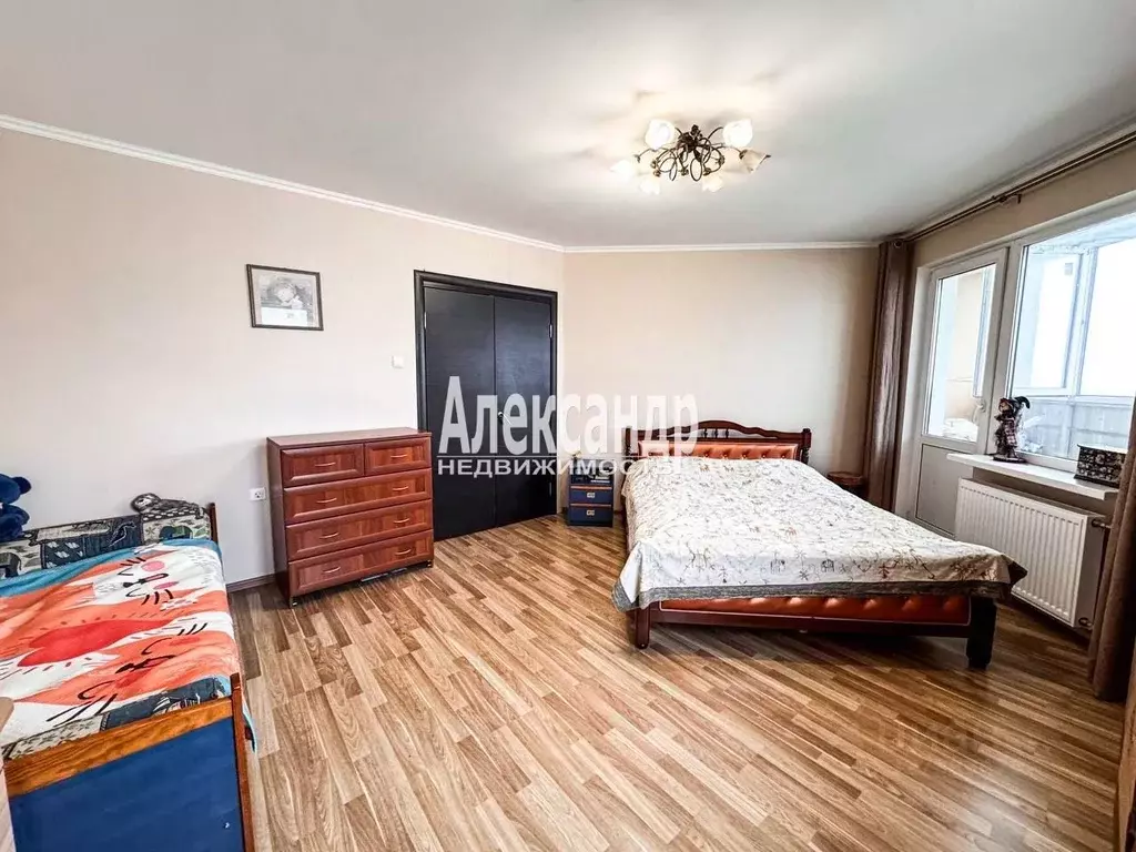 1-к кв. Ленинградская область, Всеволожский район, пос. Бугры ул. ... - Фото 2