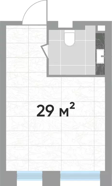 Офис в Москва ул. Зорге, 9Ак7 (29 м) - Фото 2