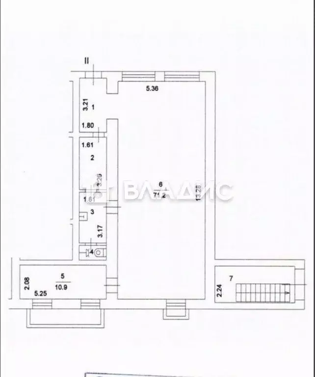 Помещение свободного назначения в Москва Смольная ул., 47 (111 м) - Фото 2