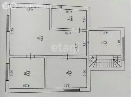 Дом в Боринское, Полевая улица (224 м) - Фото 2