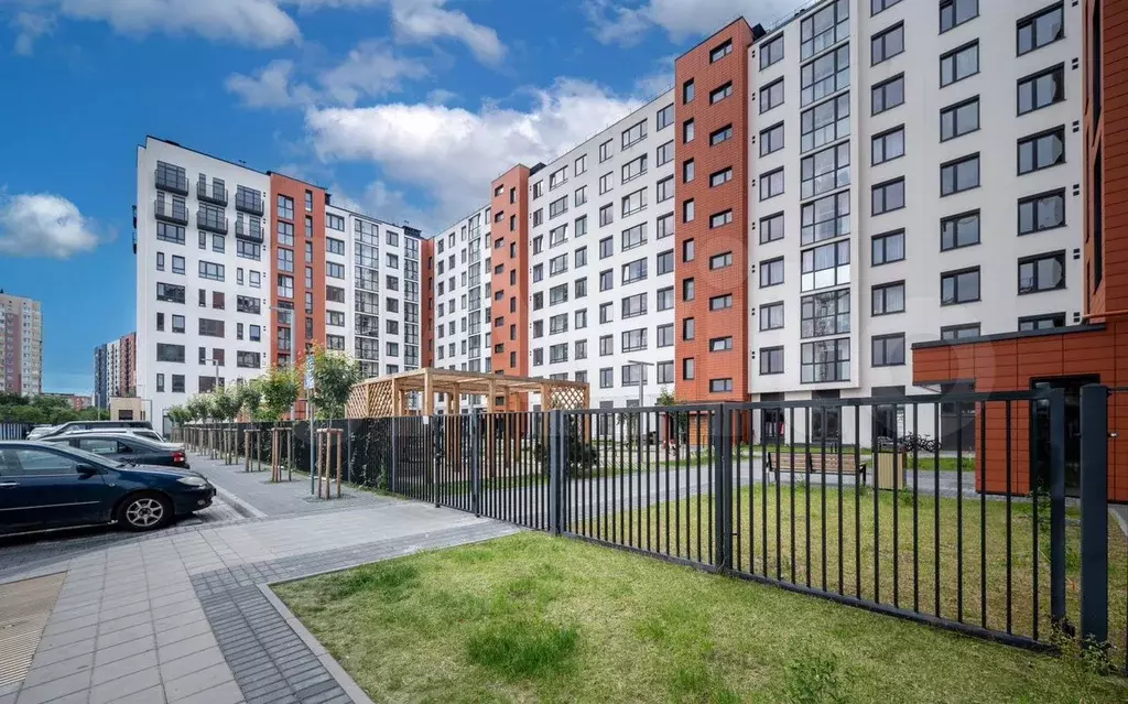 1-к. квартира, 39,1 м, 6/9 эт. - Фото 0